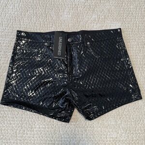 🆕➕ Andrew Christian Unleashed Collection Patent Shorts